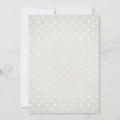 Niedlich Baby Fox Es sind Zwillinge Kinderdusche E Einladung (Rückseite)