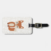 Niedlich Baby Fox Gepäckanhänger (Vorderseite horizontal)