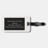 Niedlich Baby Fox Gepäckanhänger (Rückseite horizontal)