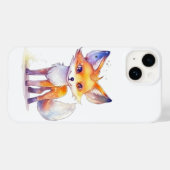 Niedlich Baby Fox iPhone 14 Fall Case-Mate iPhone Hülle (Rückseite (Horizontal))