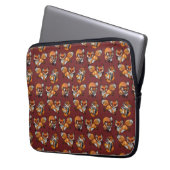 Niedlich Baby Fox Muster Laptopschutzhülle (Vorderseite Links)