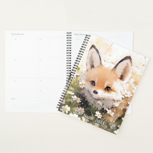 Niedlich Baby Fox Planer (Anzeige)