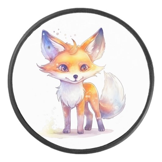 Niedlich Baby Fox Puck (Vorderseite)