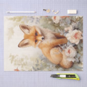 Niedlich Baby Fox Seidenpapier (Handwerk)