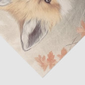 Niedlich Baby Fox Seidenpapier (Detail)