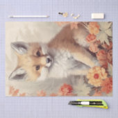 Niedlich Baby Fox Seidenpapier (Handwerk)