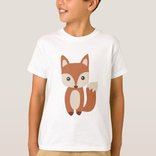 Niedlich Baby Fox T-Shirt (Vorderseite)