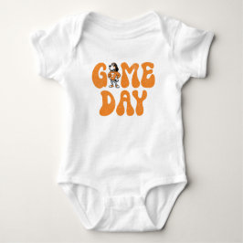 Niedlich Baby Game Day Football Baby Strampler