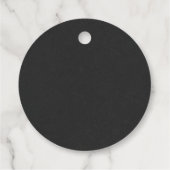 Niedlich Baby Ghost Halloween Herbstdusche Geschenkanhänger (Rückseite)