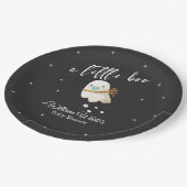 Niedlich Baby Ghost Halloween Herbstdusche Pappteller (Schrägansicht)