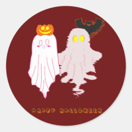 Niedlich Baby Ghosts Halloween Sticker