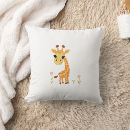 Niedlich Baby Giraffe Boho Kissen