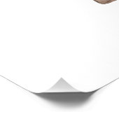 Niedlich Baby Giraffe Jungle Safari Afrikanisches Fotodruck (Ecke)