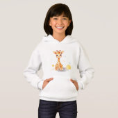 Niedlich Baby Giraffe Kid Pull-over Hoodie (Vorne ganz)