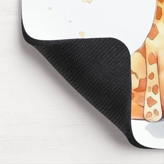 Niedlich Baby Giraffe Mousepad (Ecke)