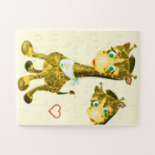 Niedlich Baby Giraffe Puzzle (Horizontal)