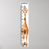 Niedlich Baby Giraffe Safari Jungle Animals Poster (Vorne)