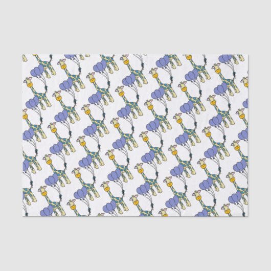 Niedlich Baby Giraffe Seidenpapier (Vorderseite)