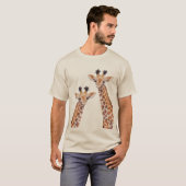 Niedlich Baby Giraffe T-Shirt (Vorne ganz)