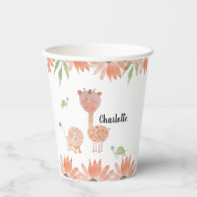 Niedlich Baby Giraffe Watercolor Handgemalt