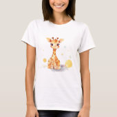 Niedlich Baby Giraffe Women's Basic T - Shirt (Vorderseite)