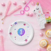 Niedlich Baby Girl 1. Geburtstag Party Pappteller (Party)