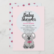 Niedlich Baby Girl Koala Bear Cartoon Name Babydus
