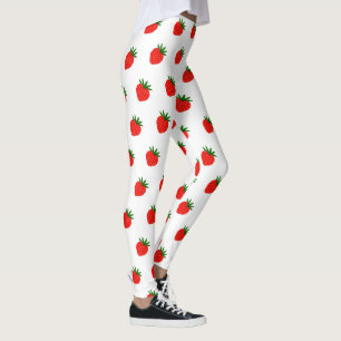 Niedlich Baby Girl Red Strawberry Lovers Leggings