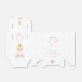 Niedlich Baby Girl und ihre Babydusche Geschenkschachtel (Ungefaltet)