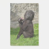 Niedlich Baby Gorilla Post-it Klebezettel (Vorderseite)