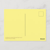 Niedlich Baby Groundhog Marmotte Marmot Kanada Postkarte (Rückseite)