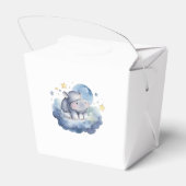 Niedlich Baby Hippo Babydusche Geschenkschachtel (Rückseite)