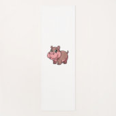 Niedlich Baby Hippo Moo Deng Tank Top_1 Yogamatte (Vorderseite)