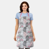 Niedlich Baby Hippos Schürze (Getragen)