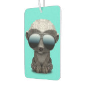 Niedlich Baby Honey Badger mit Sonnenbrille Autolufterfrischer (Links)