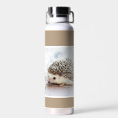 Niedlich Baby Igel Personalisiert Trinkflasche (Rückseite)