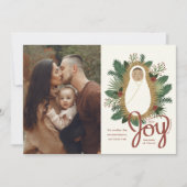 Niedlich Baby Jesus Script Join Foto Weihnachten (Vorderseite)