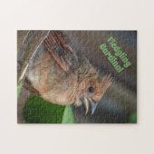 Niedlich Baby Kardinal Bird Fotografie-Natur Puzzle (Horizontal)