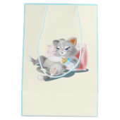 Niedlich Baby Kitty Mittlere Geschenktüte (Rückseite)