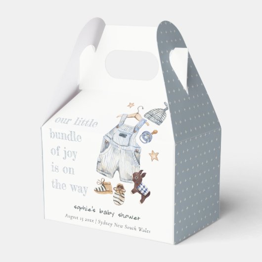 Niedlich Baby Kleidung Essentials Blue Boy Baby Du Geschenkschachtel (Vorderseite)