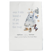 Niedlich Baby Kleidung Essentials Blue Boy Baby Du Mittlere Geschenktüte (Rückseite)