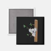 Niedlich Baby Koala Klettergarten Magnet (Vorderseite/Rückseite)
