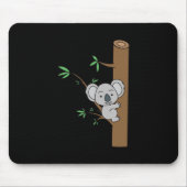 Niedlich Baby Koala Klettergarten Mousepad (Vorne)
