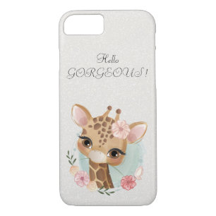 Niedlich Baby Liebe Glittery-Hello Gorgeous Case-Mate iPhone Hülle