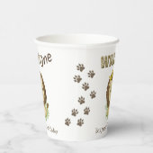 Niedlich Baby Lion 1. Geburtstag Pappbecher (Rechts)