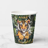 Niedlich Baby Lion Children Pappbecher (Vorderseite)