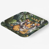 Niedlich Baby Lion Children Pappteller (Gewinkelt)