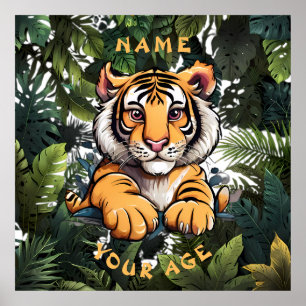 Niedlich Baby Lion Children Poster