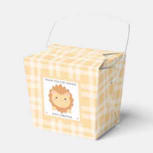 Niedlich Baby Lion Cub Jungle Animal Boy Baby Dusc Geschenkschachtel