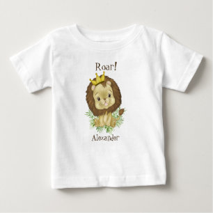 Niedlich Baby Lion King Watercolor Jungle Roar! Baby T-shirt